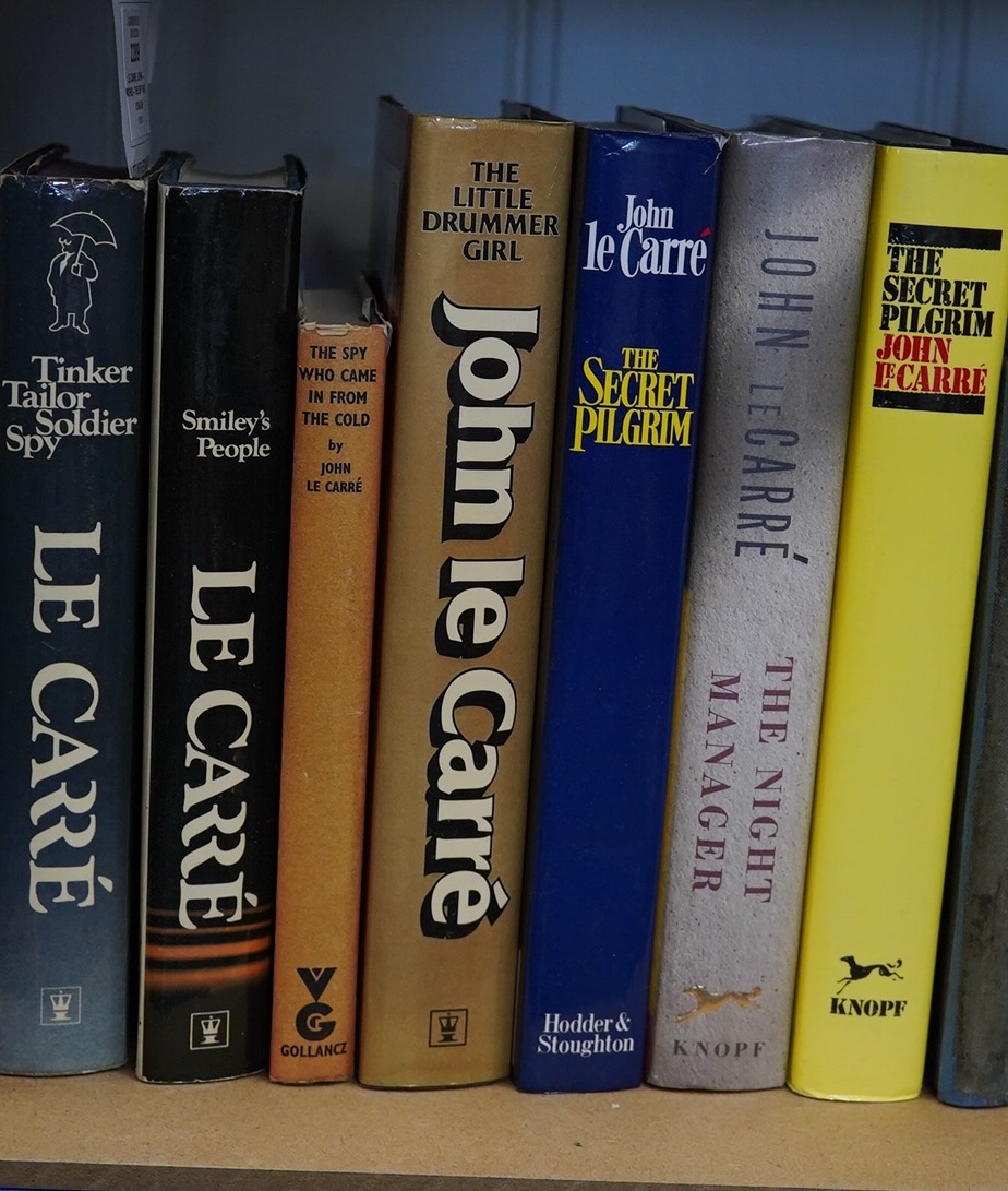 Le Carre, John – 7 works – The Spy Who Came In From The Cold, 9th impression, cloth in d/j, Victor Gollancz, London, 1964; Tinker Tailor Soldier Spy, 1st edition, cloth in d/j, Hodder & Stoughton, London, 1974; Smiley’s